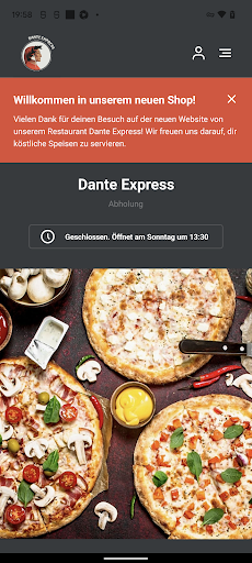 Android application Dante Express screenshort