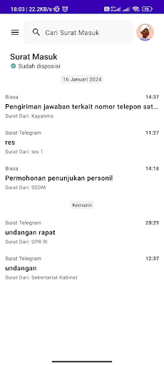 ASTINA POLRI Screen 2