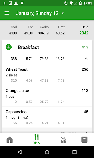 Calorie Counter by FatSecret 9.10.0.1 screenshots 2