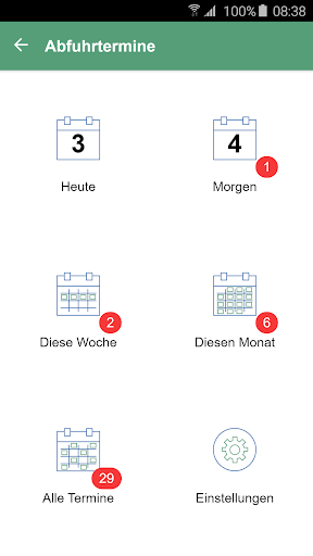 AEV-App Schwarze Elster Screen 3