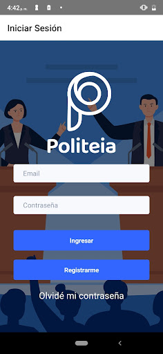 Android application Politeia Argentina screenshort