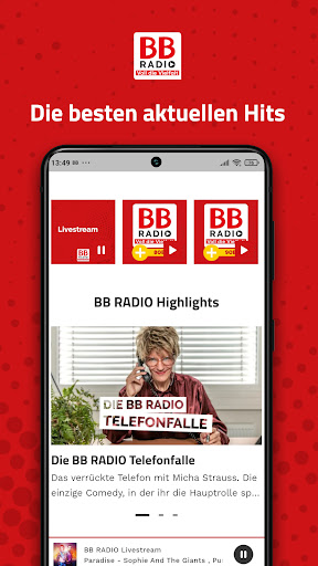 Android application BB RADIO screenshort