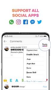 Cool Fonts for Instagram Bio Mod Apk v5.0 (Unlimited Money) For Android 2