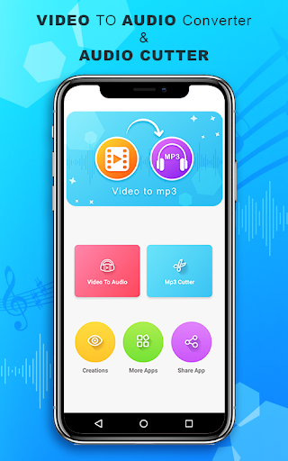 Android application Video to Audio Mp3 Converter screenshort