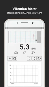 Seismometer Vibration Meter