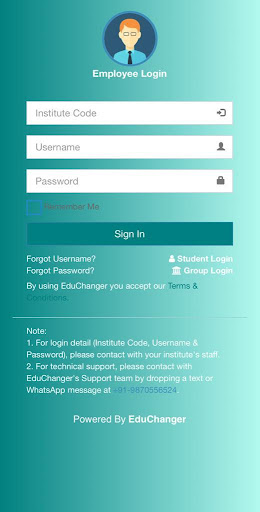 Android application BDGS screenshort