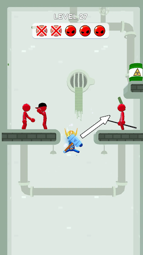 Stickman Teleport Master 3D Screen 2