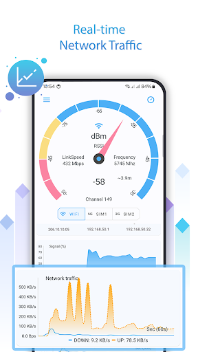 Screenshot of Net Signal: WiFi & 5G Meter