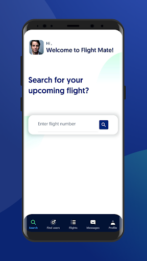 Android application Flight Mate: Meet New People screenshort