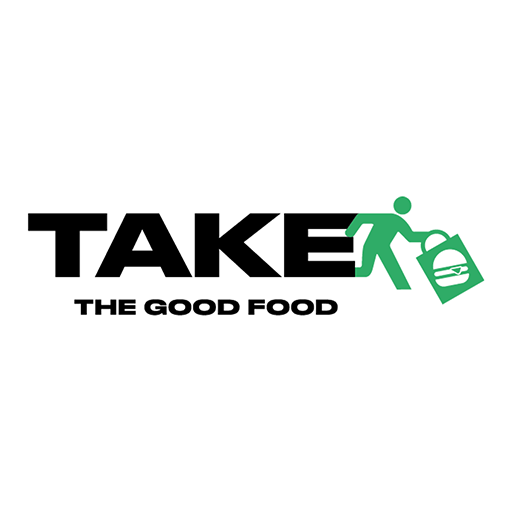 TAKE - THE GOOD FOOD logo