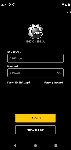 Android application BRP TRAINING 2022 screenshort