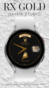 Gold RX - watch face