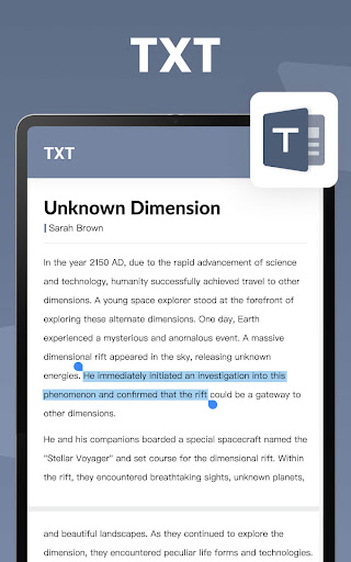 Screenshot of Document Reader - PDF Editor