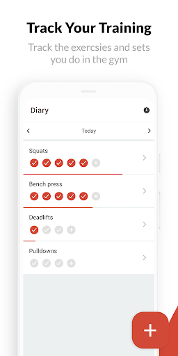 Screenshot of Intensity - Powerlifting Log