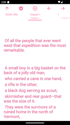 Android application zBook: Eben Holden screenshort