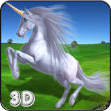 Unicorn Simulator Kids Race 3D icon