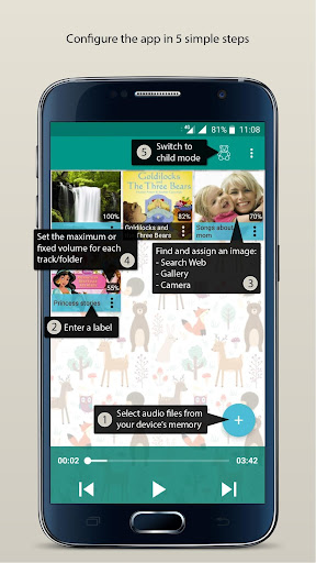 Toddlers Audio Player: music Screen 3