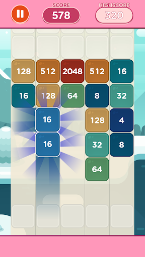 Télécharger Gratuit Merge Block Puzzle - 2048 Shoot Game free APK MOD (Astuce) screenshots 2