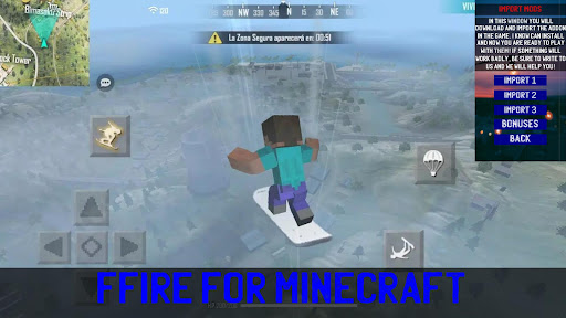 Ffire Mod for Minecraft PE