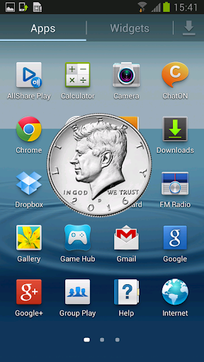 Android application Amazing Magic Coin screenshort