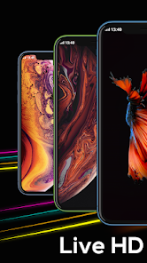 Imágen 2 Phone Xr, Xs Max HD Live Wallp android