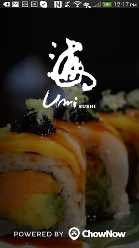 Android application Umi Sushi screenshort