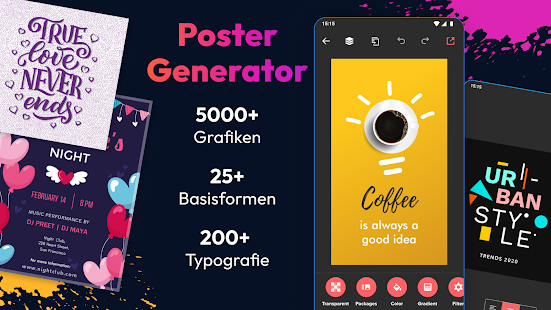Poster Maker - Flyer Creator Bildschirmfoto