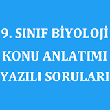 9. SINIF BİYOLOJİ KONU ANLATIM YAZILI SORULARI icon