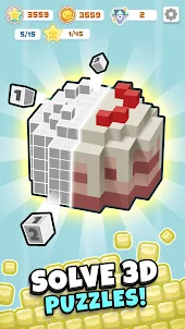 Logic Cube: 3D Nonogram Puzzle