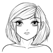 Manga Drawing Practice for Children