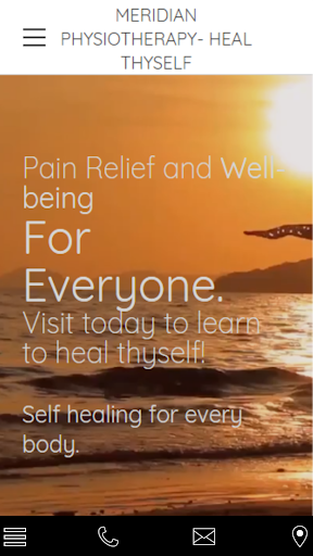 Android application Meridian Physio screenshort