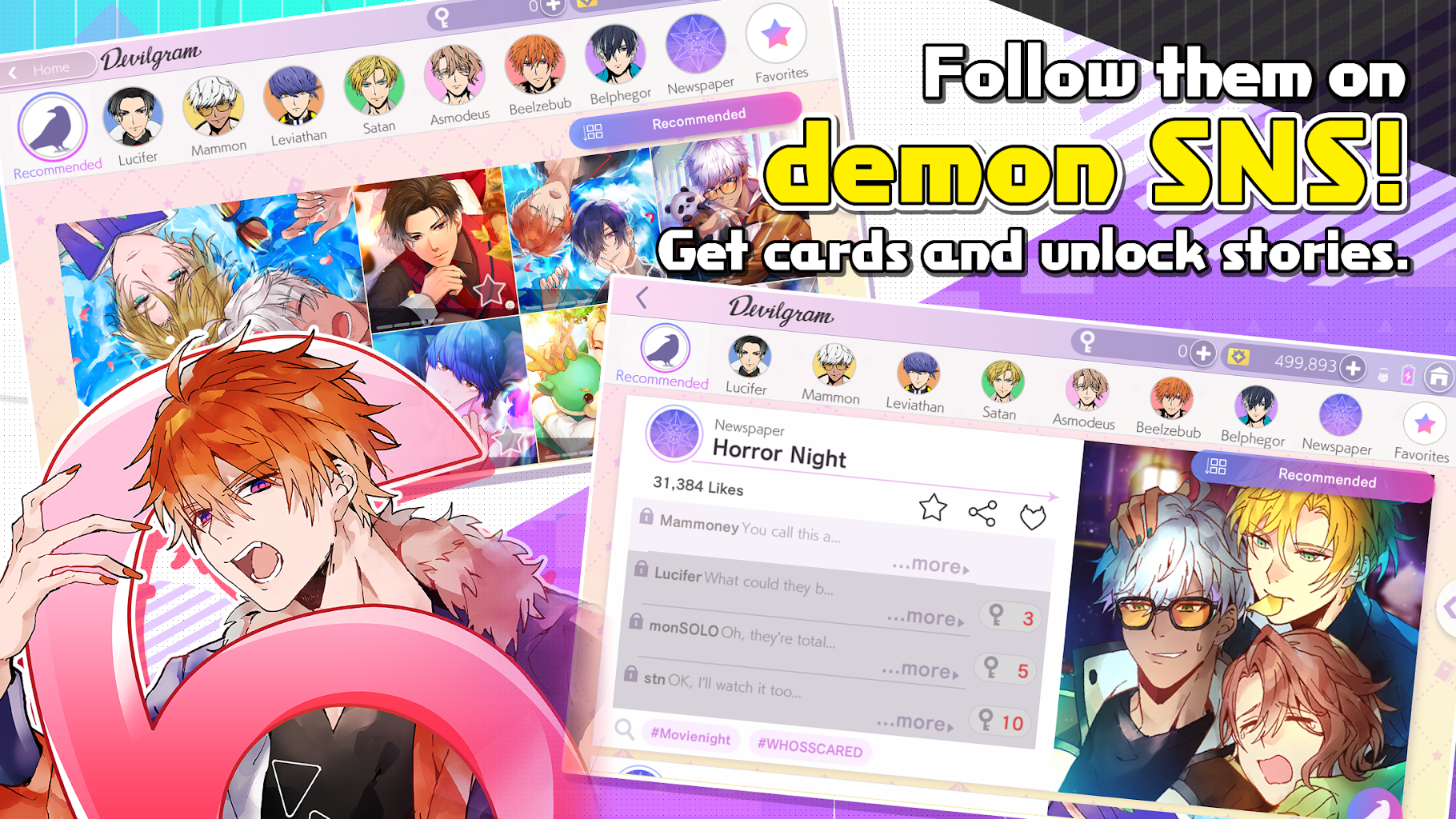 Obey Me Shall We Date Anime Story Rpg Card Game アンドロイド用 Apk ダウンロード Obey Me Shall We Date Anime Story Rpg Card Game アンドロイド用 Apk ダウンロード
