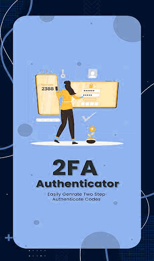 Android application SecureSteps: 2FA Authenticator screenshort