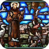 imagenes San francisco de asis y jesus icon