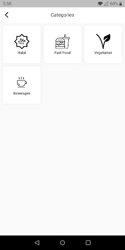 Android application Dosz Coffee screenshort