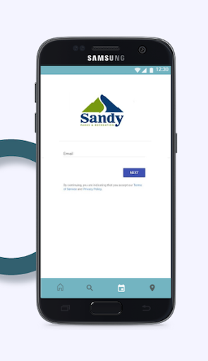 Android application Sandy City Parks & Recreation screenshort