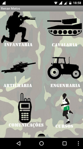 Android application Canções de TFM screenshort
