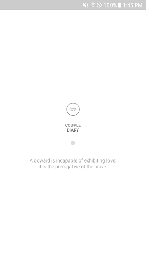 Android application Couple Diary screenshort