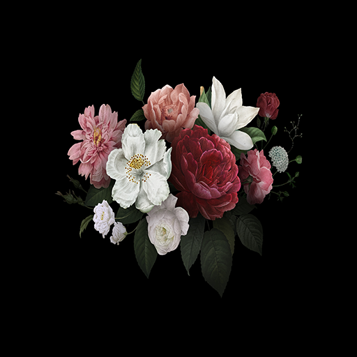 WASticker love Roses & Flowers logo