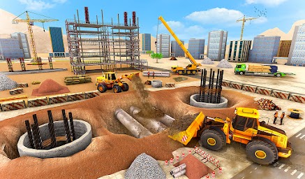 City Sim Grand Excavator Crane