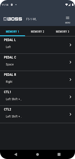 Screenshot of FS-1-WL Editor
