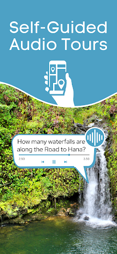 Android application Road to Hana Maui Tour Guide screenshort