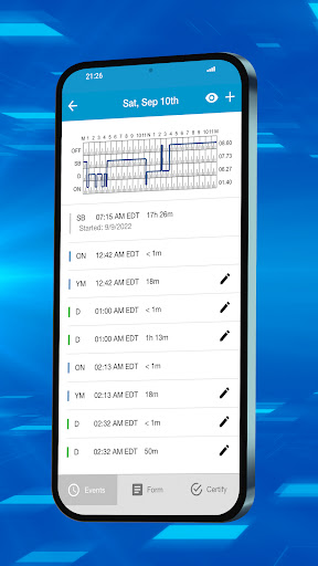 Android application PSS ELD screenshort