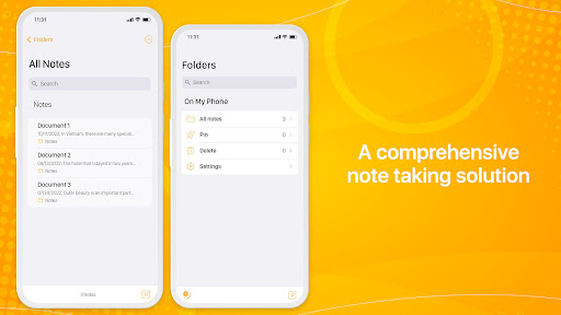 Notes Phone 15: simple notes Screenshot 2 - AppWisp.com