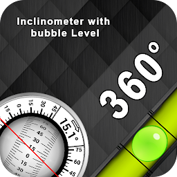 သင်္ကေတပုံ Inclinometer &  Bubble Level