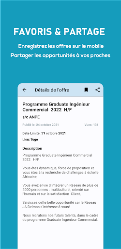 ANPE Togo Screen 3
