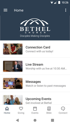 Android application Bethel FWB Church screenshort