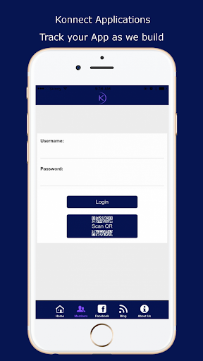 Konnect Applications Screen 2