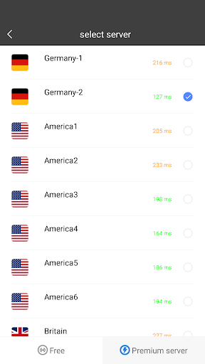 VPN Germany - Use German IP Screen 3