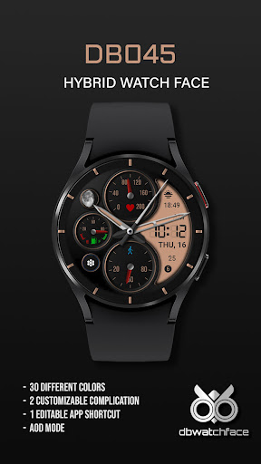 DB045 Hybrid Watch Face screenshot 17